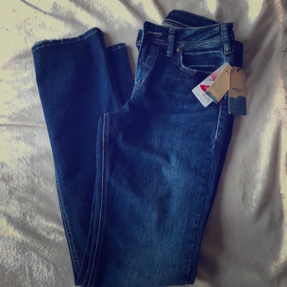 Silver Jeans dark Avery Slim Boot 29 33 New NWT